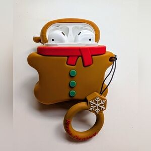 🎄 Gingerbread Man Christmas AirPods Case Cover